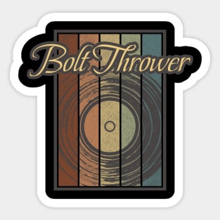 Bolt Thrower Vynil Silhouette Sticker